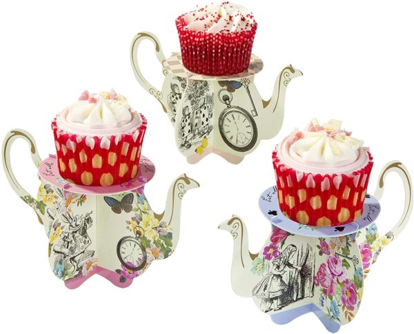 Talking Tables Truly Alice Teapot Cakestands