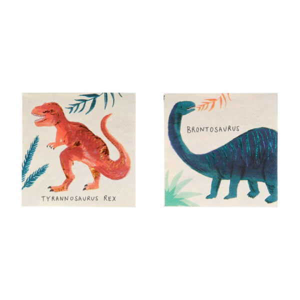 Meri Meri Dinosaur Small Napkins