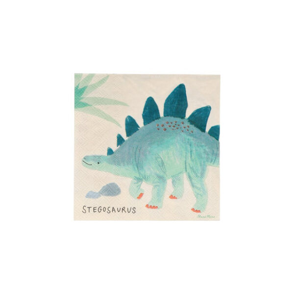 Meri Meri Dinosaur Small Napkins