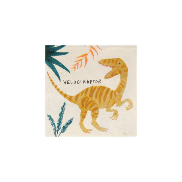 Meri Meri Dinosaur Small Napkins