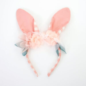 Meri Meri Gingham Bunny Headband