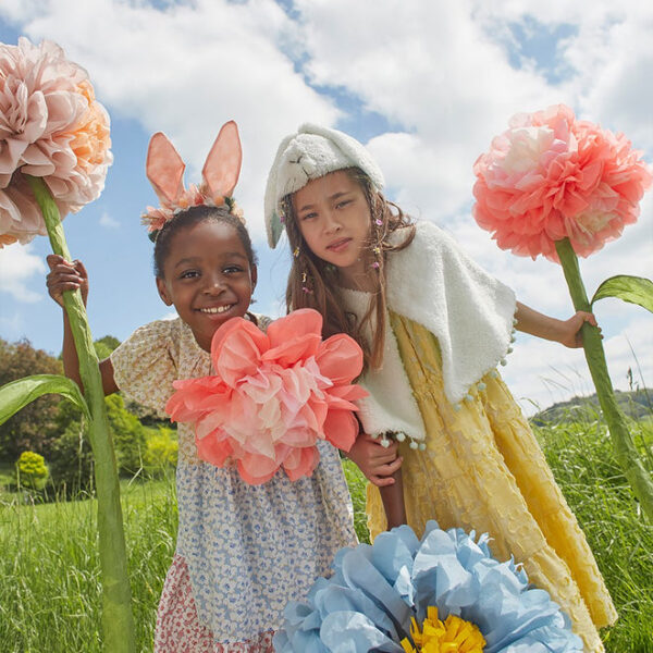 Meri Meri Gingham Bunny Headband