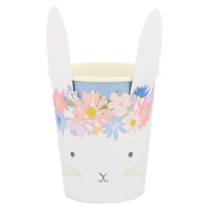 Meri Meri Spring Floral Bunny Party Cups