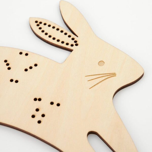 Meri Meri Bunny Wooden Embroidery Kit