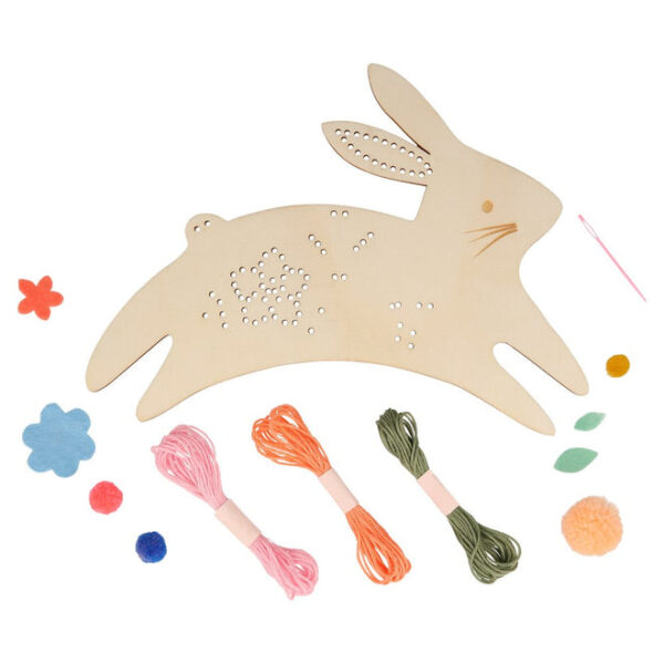 Meri Meri Bunny Wooden Embroidery Kit