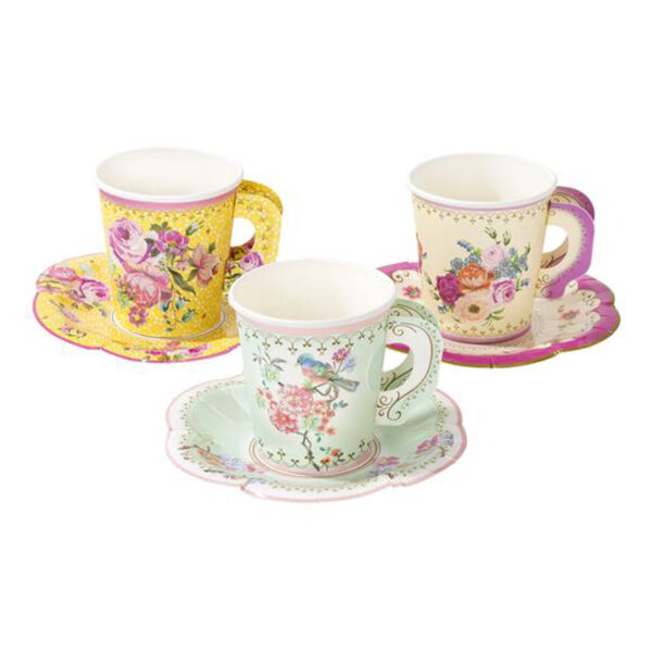 Truly Scrumptious Vintage Cup and Saucer Set