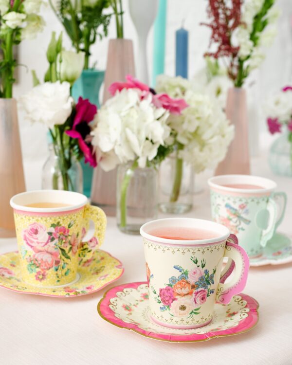 Truly Scrumptious Vintage Cup and Saucer Set