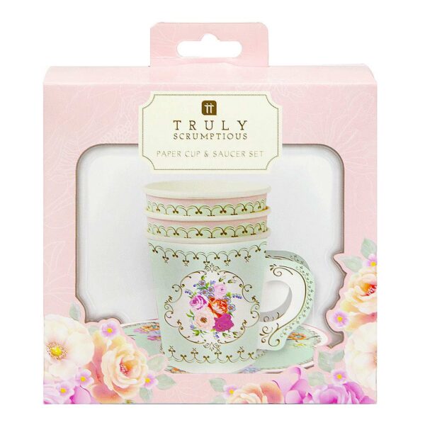 Truly Scrumptious Cup and Saucer Set