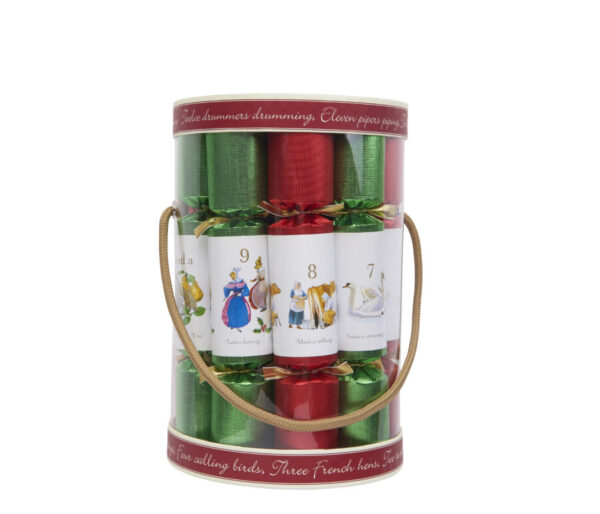 Robin Reed 12 Days of Christmas Red & Green Christmas Crackers