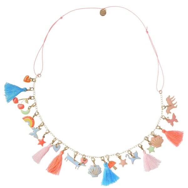 Meri Meri Christmas Enamel Charm Necklace Advent Calendar