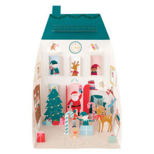 Meri Meri Christmas Pop Up Santa's House Advent Calendar