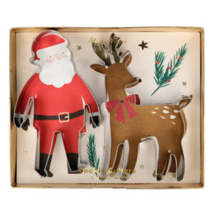 Meri Meri Santa & Reindeer Cookie Cutters