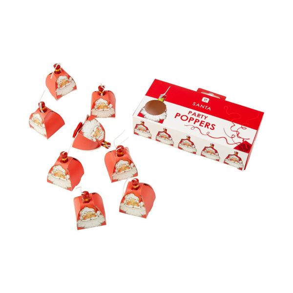 Talking Tables Christmas Botanical Santa Party Poppers