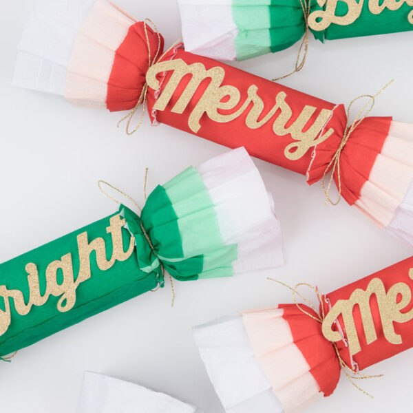 Meri Meri Merry and Bright Christmas Crackers