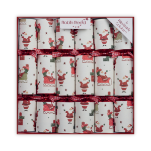 Robin Reed Santa and Sleigh Christmas Crackers