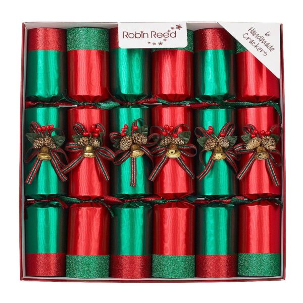 Robin Reed Ring O'Bells Red and Green Crackers